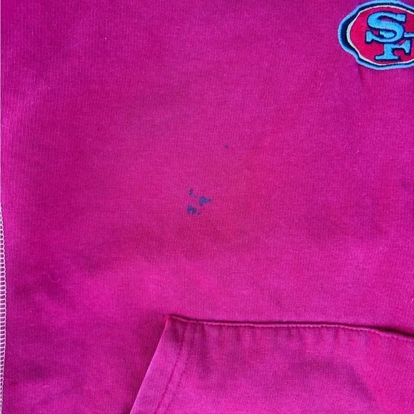 Y2K San Francisco 49ers Hoodie Pullover Sweater - Picture 8 of 12